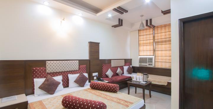 Hotel Aster Inn New Delhi Exteriör bild